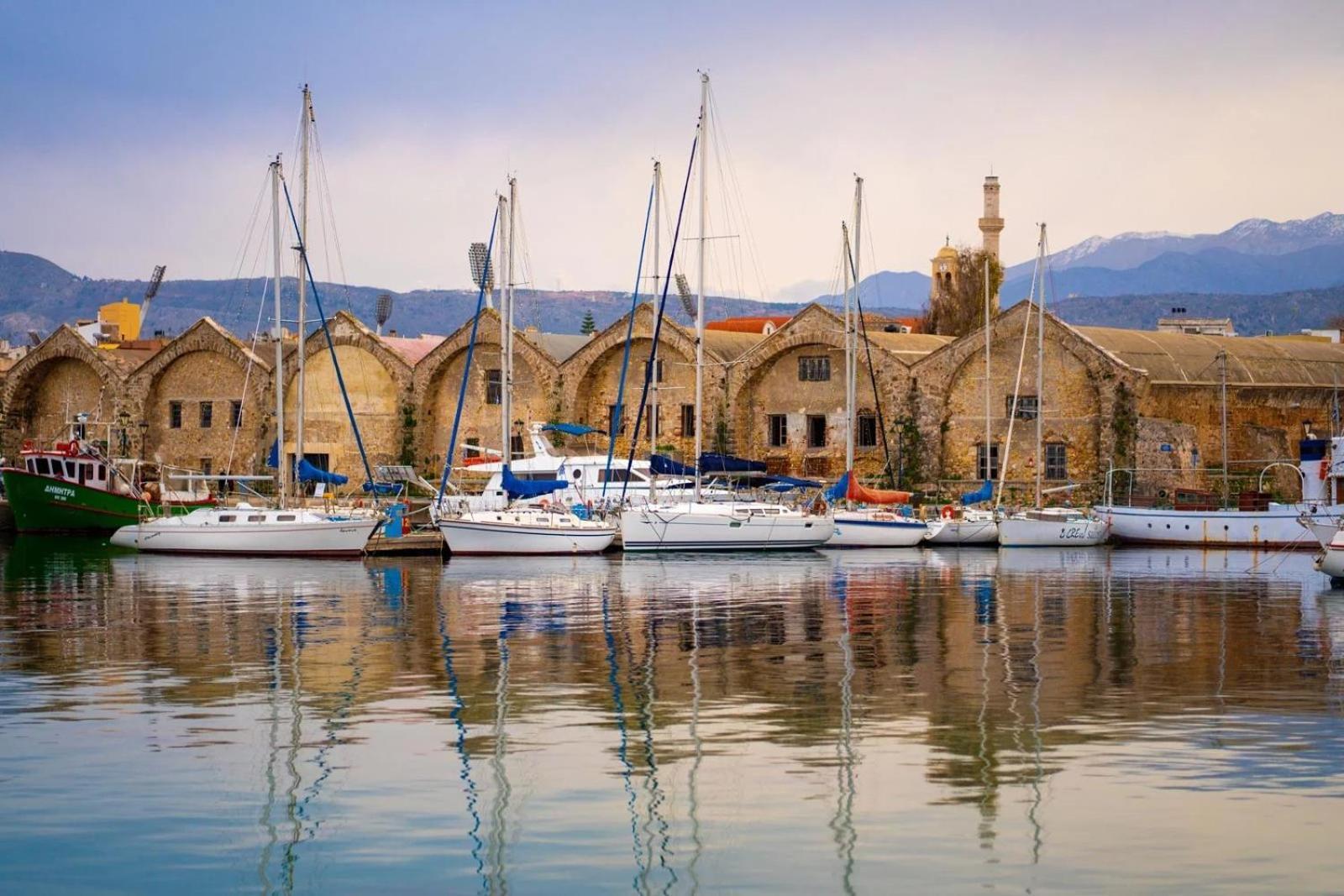 Seafalios Villa Ханья Экстерьер фото