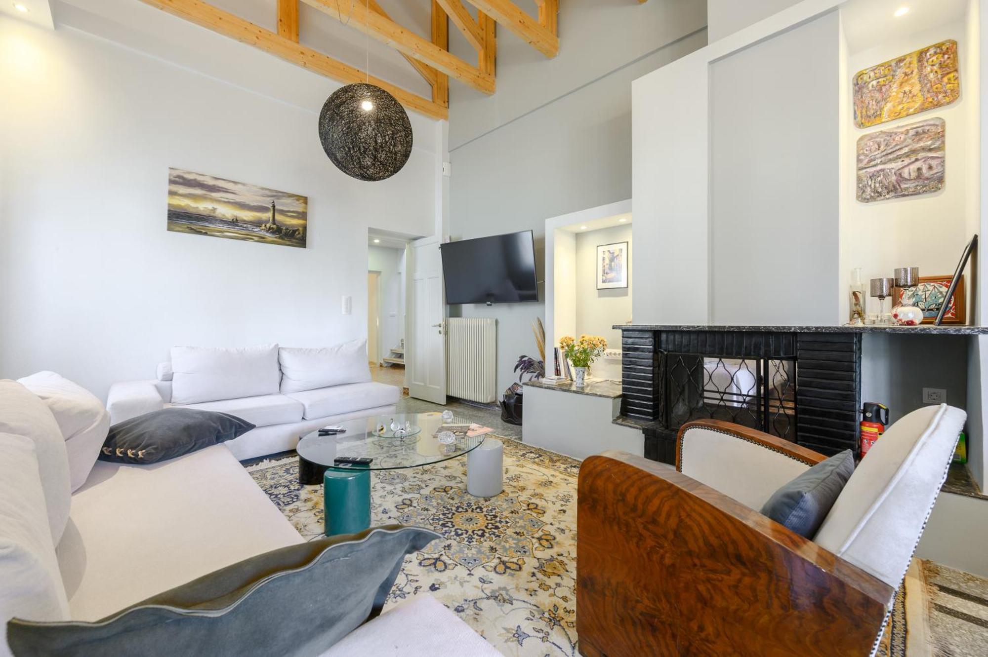 Seafalios Villa Ханья Экстерьер фото